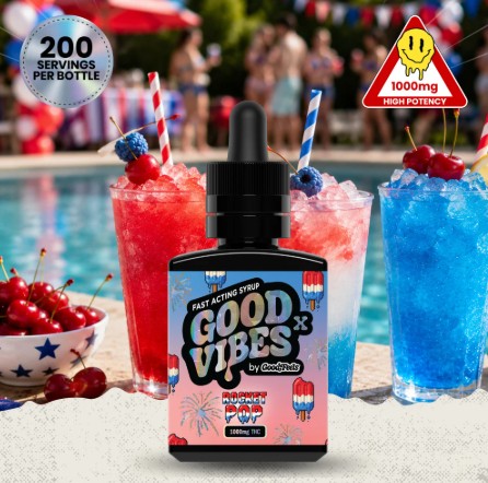 Good Vibes Fast Acting Syrup - Rocket Pop (H)