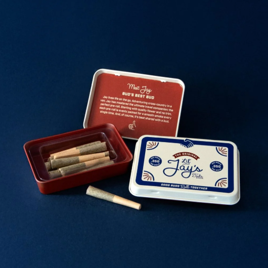 Lil Jay's - Black Triangle Kush - Pre-Rolls - 0.35g (3.5g)