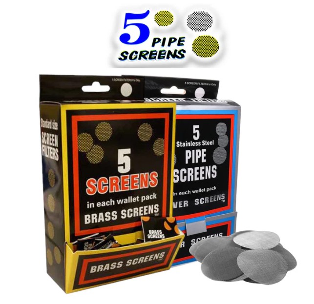 5pk Pipe Screens