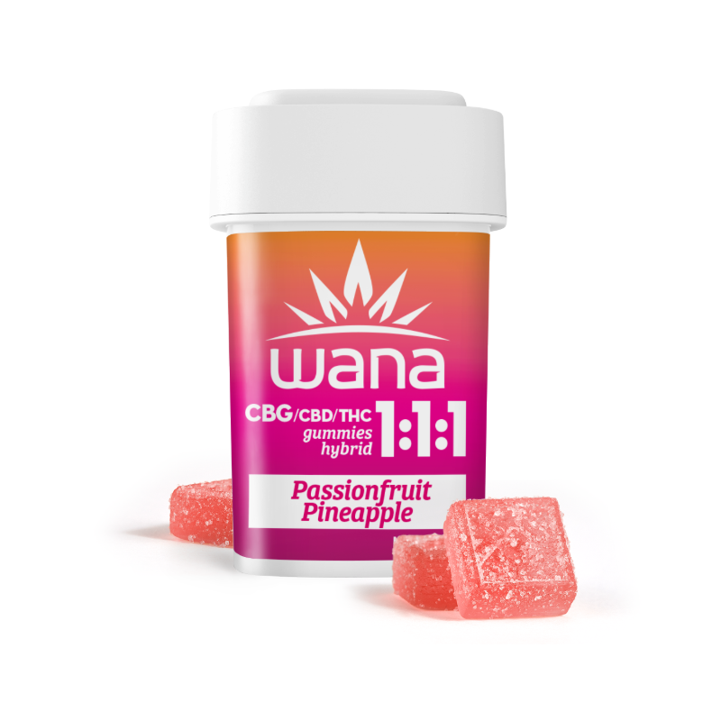 Wana Passionfruit Pineapple Gummies