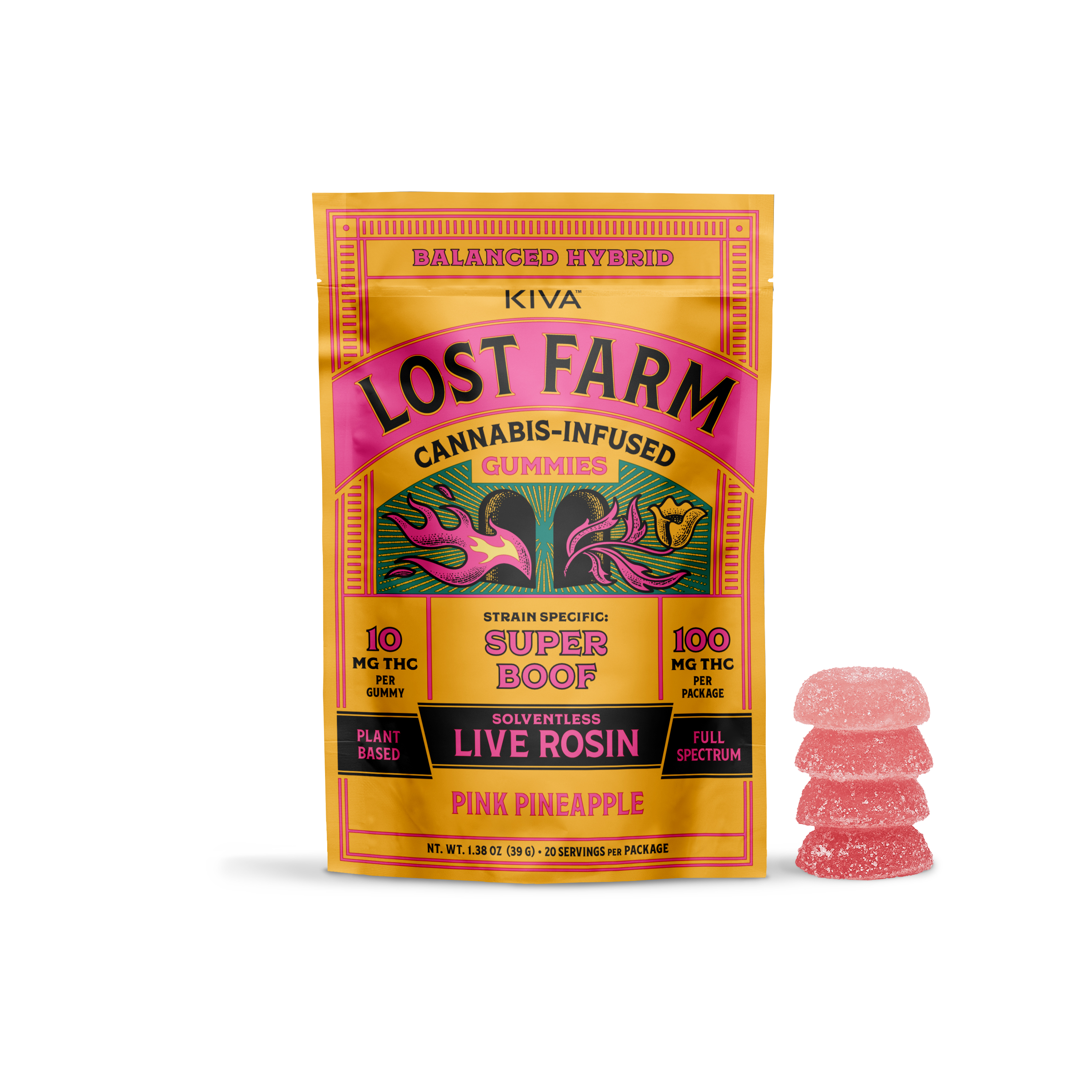 Resin Pink Pineapple x Super Boof 20 Servings