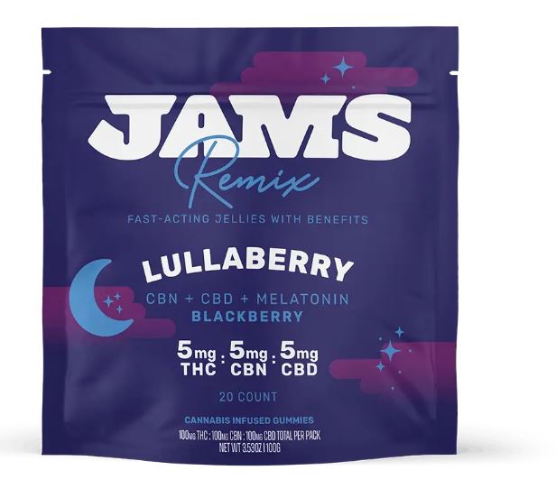 JAMS Remix Lullaberry Fast Acting 2:1:1 20ct