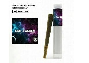 Phat Panda Space Queen (Sativa/Hyrbid) 1g Pre-Roll