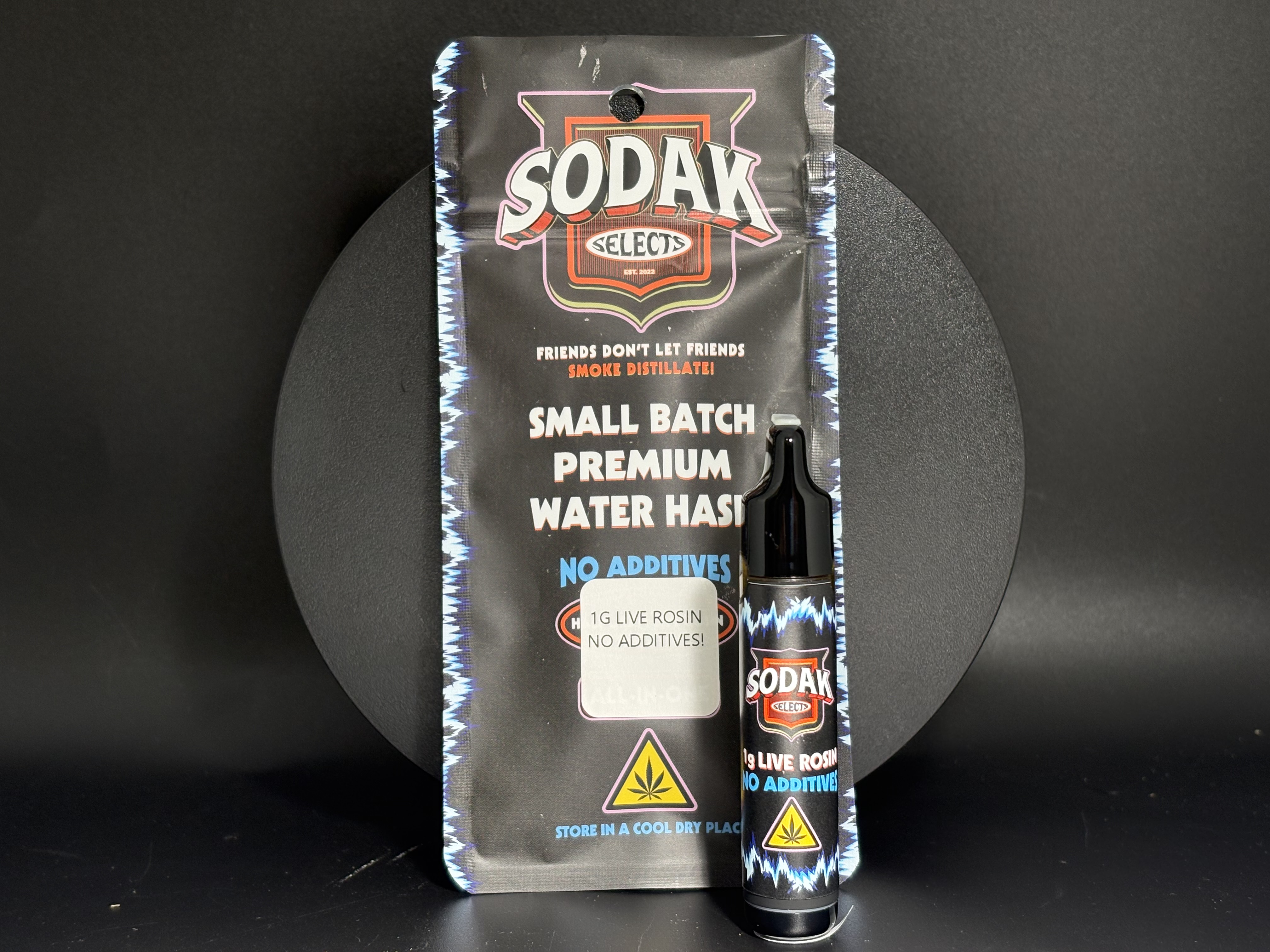 Sodak Selects - Vape - Live Rosin - 1 Gram Disposable - Vampire Slayer