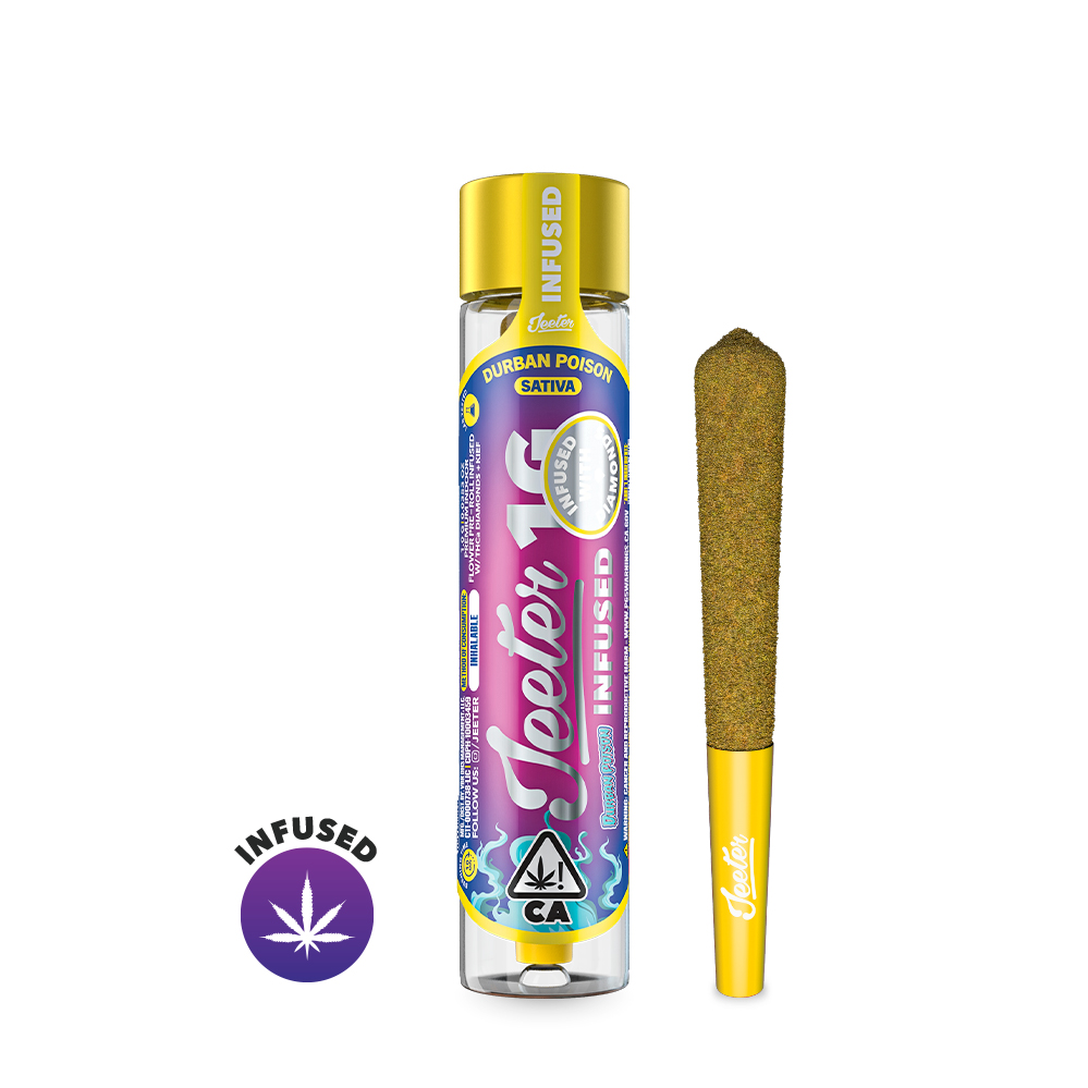 Durban Poison Jeeter Infused Pre-Roll | 1g