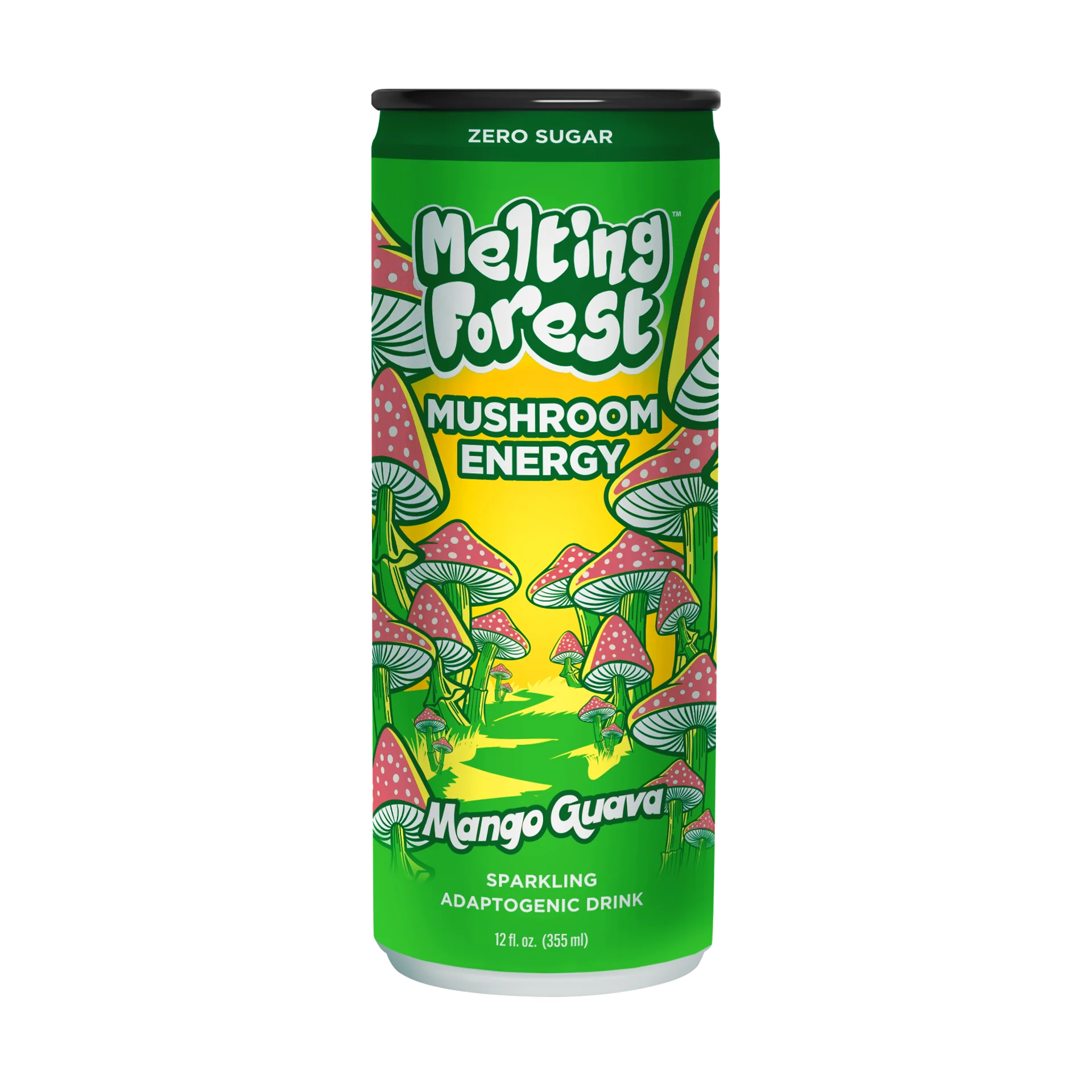 Melting Forest - Mushroom Energy Drink - 12 fl oz - Mango Guava