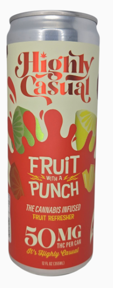Highly Casual - Fruit Punch - 50mg