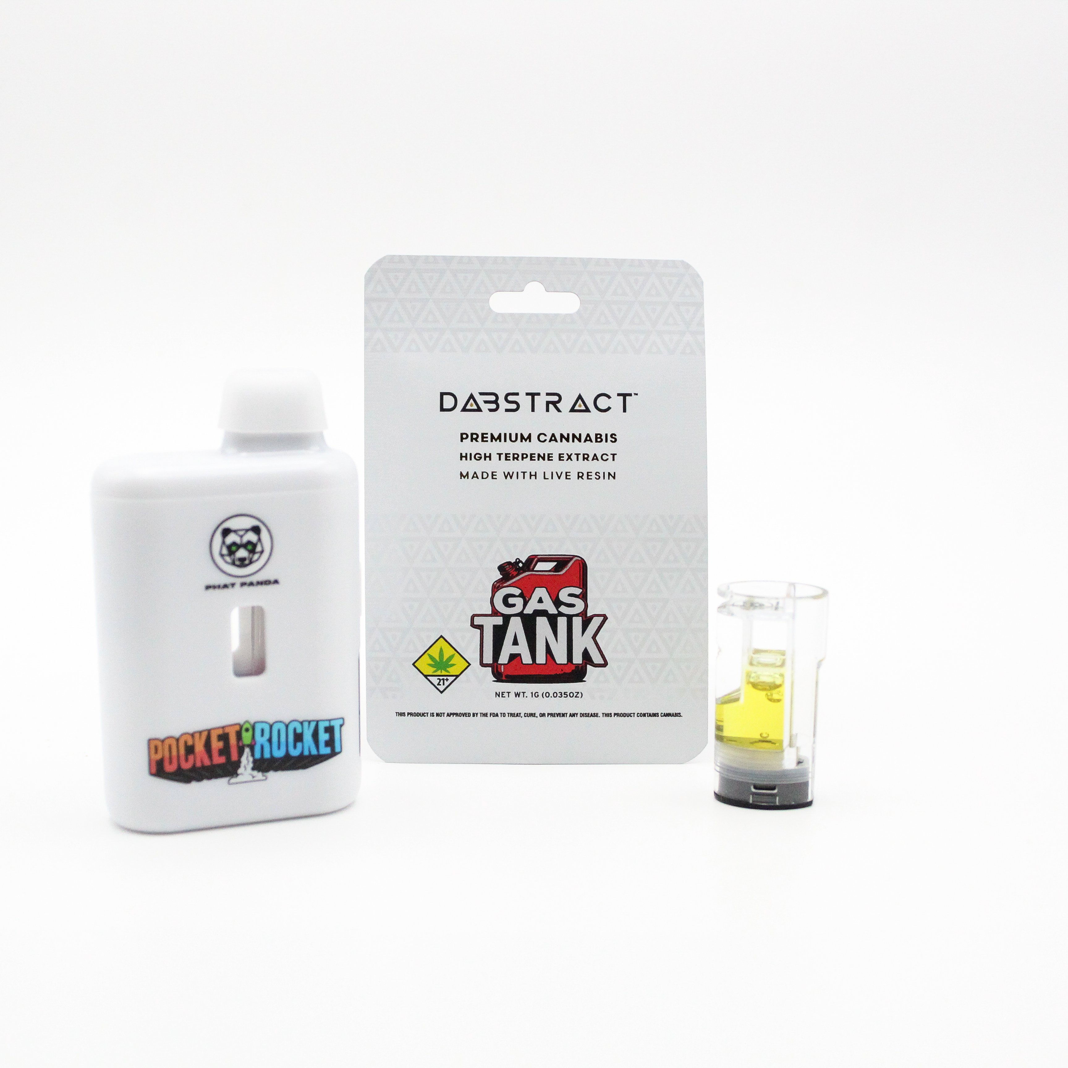 Dabstract Dank Draaank (Hybrid) 1g Live Resin Gas Tank Pods
