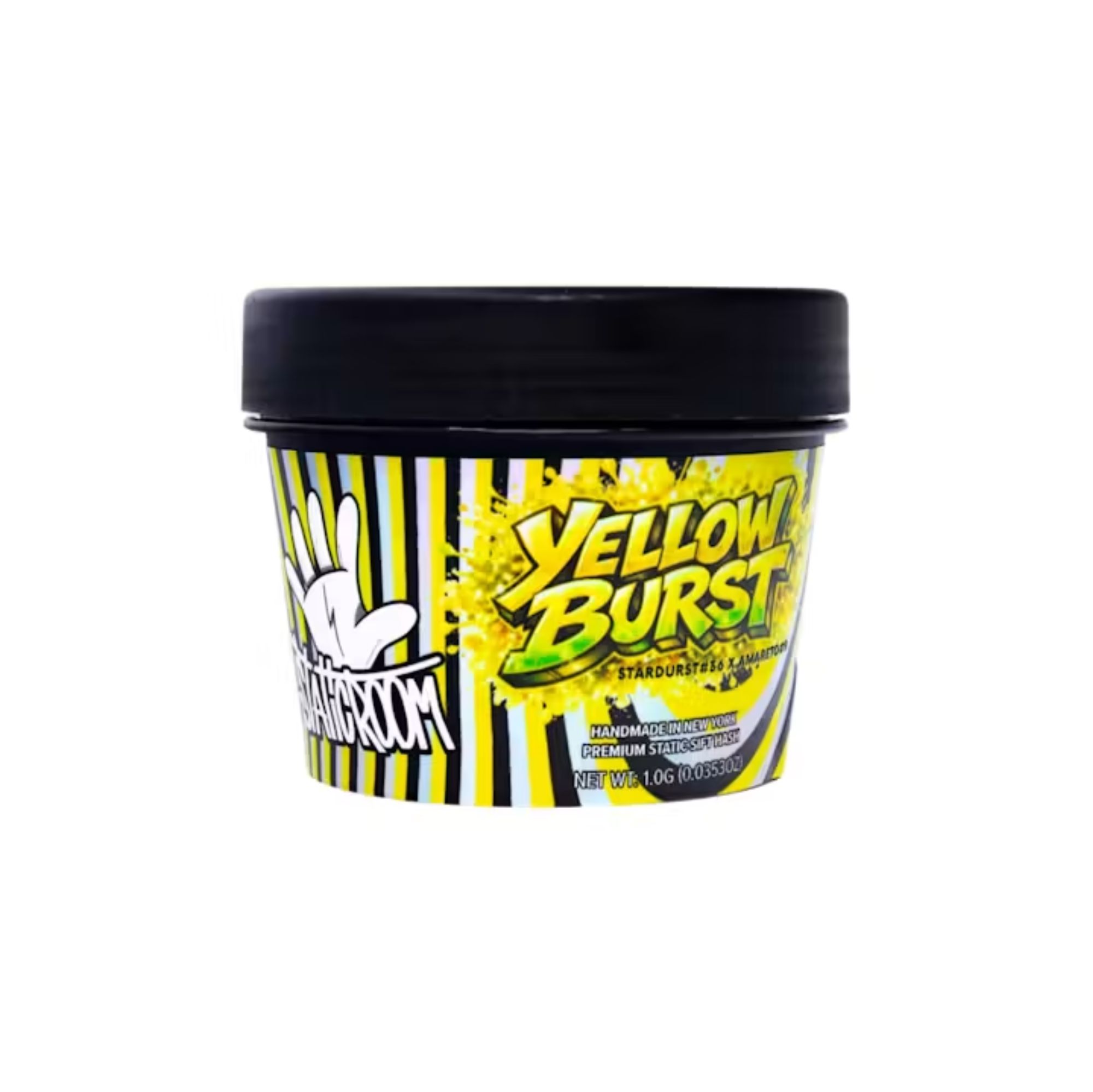 Static Room Yellow Burst Static Sift Hash