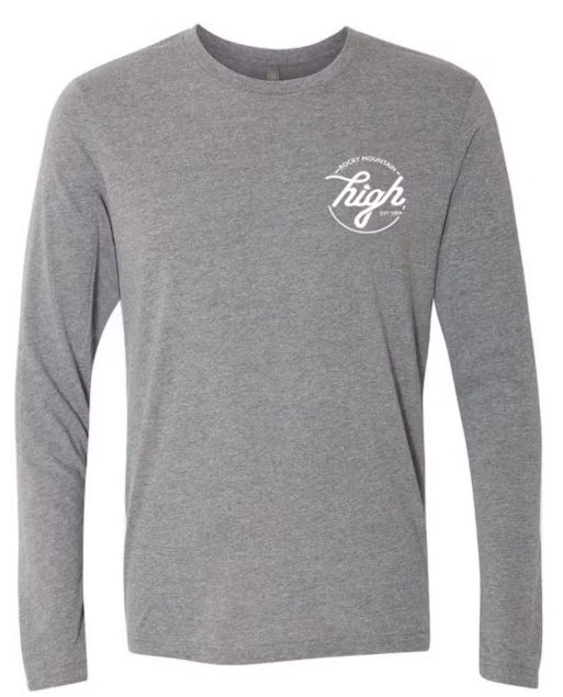 Apparel - RMH - Long Sleeve - Two Sided Circle Logo - Grey Triblend - XS