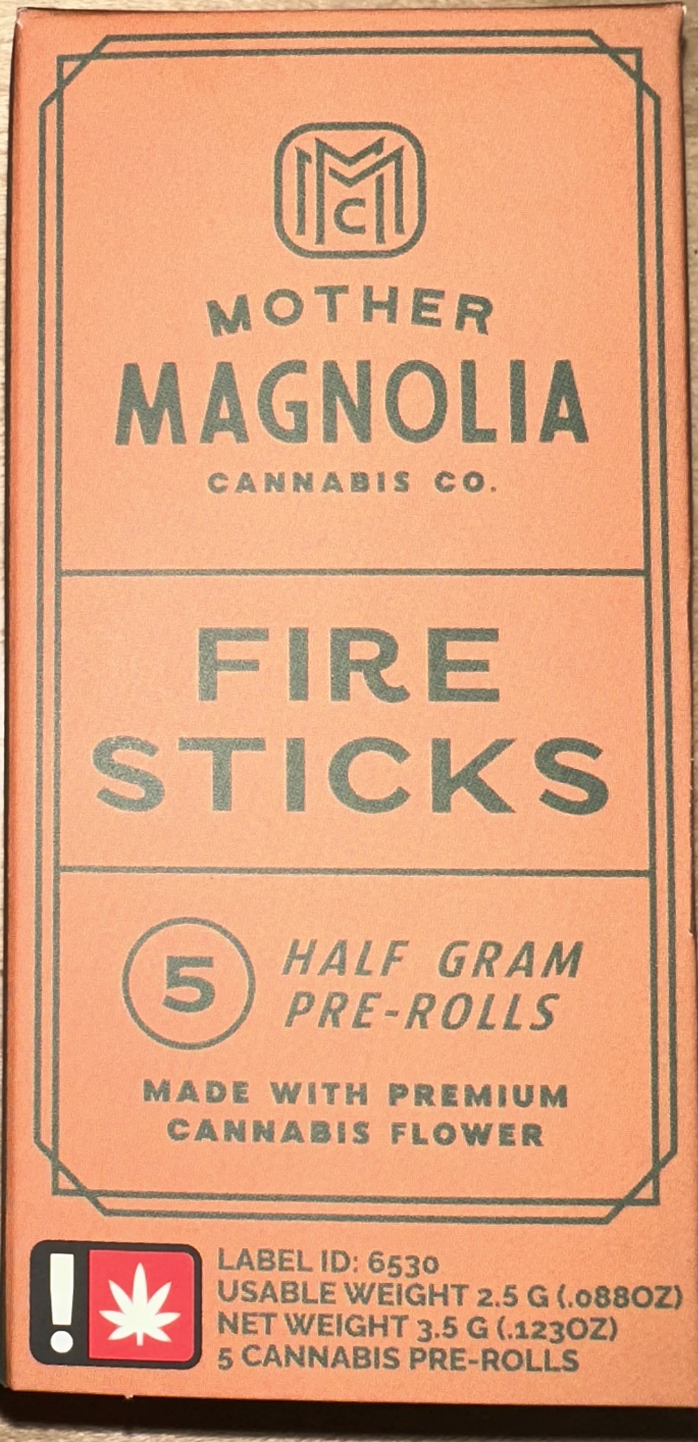 Mother Magnolia | FIRE STICKS: OMEGA RED Preroll Pack