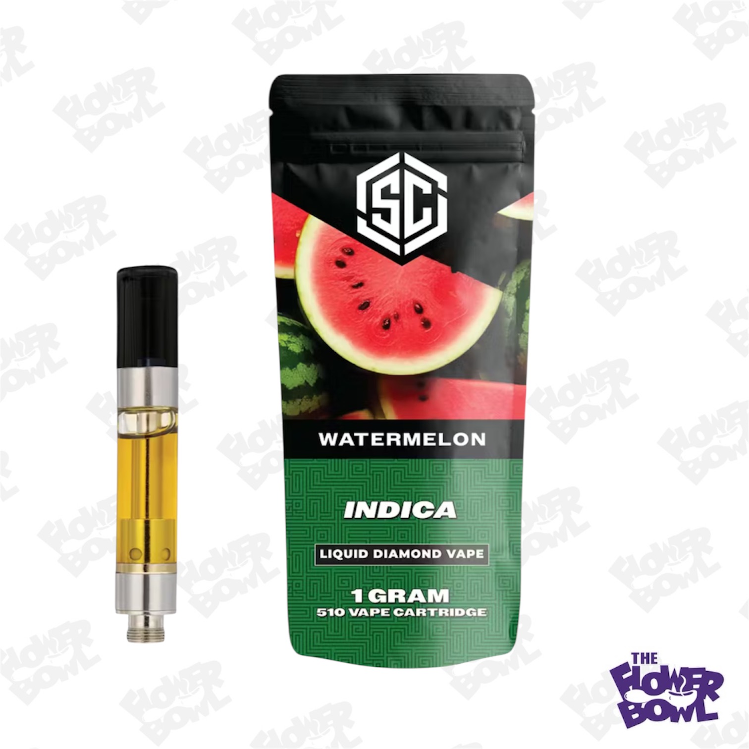 Watermelon 1G Liquid Diamond Cart