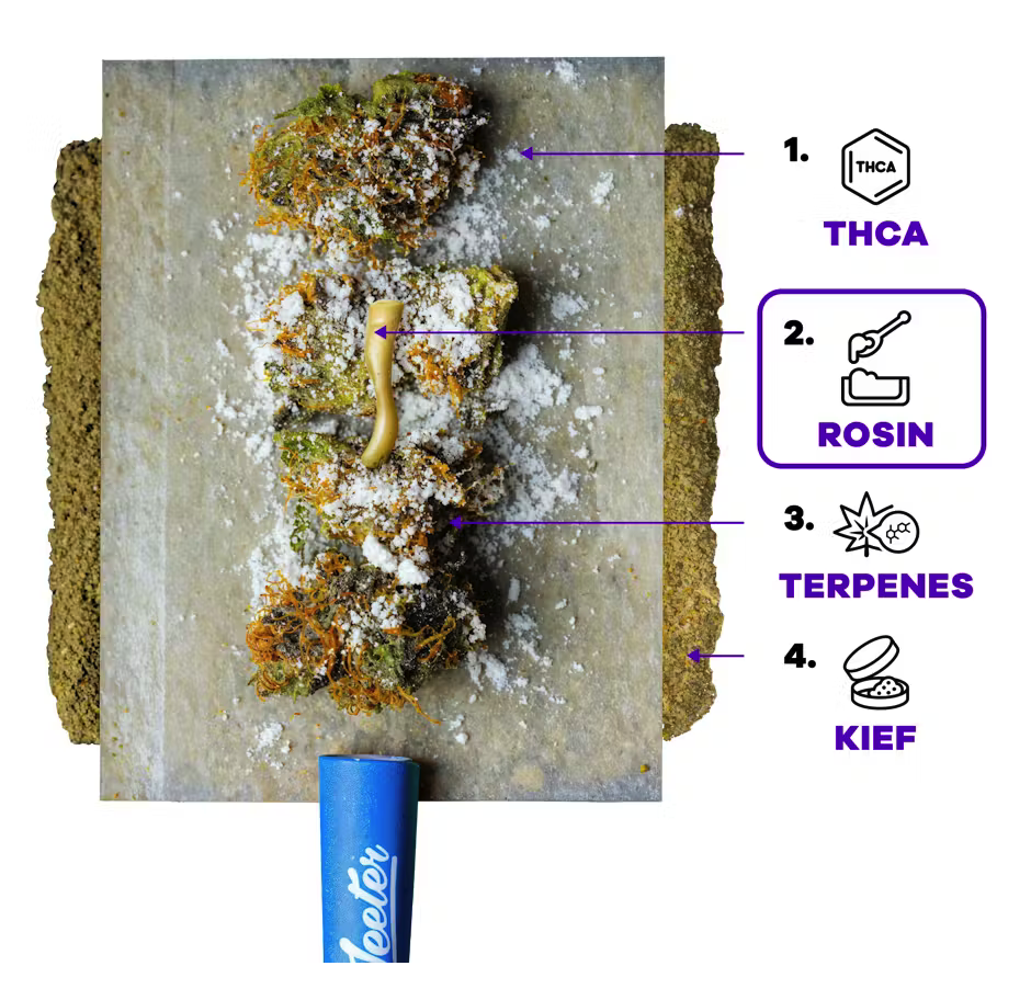 Clouded Sunset Quad-Infused Preroll 5 Pack - 2.5g