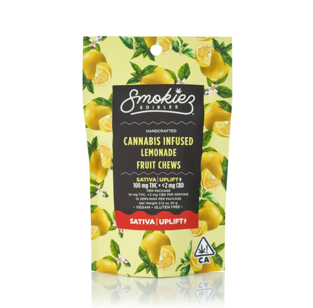 Smokiez Sweet Lemonade 10pk 10mg Gummies
