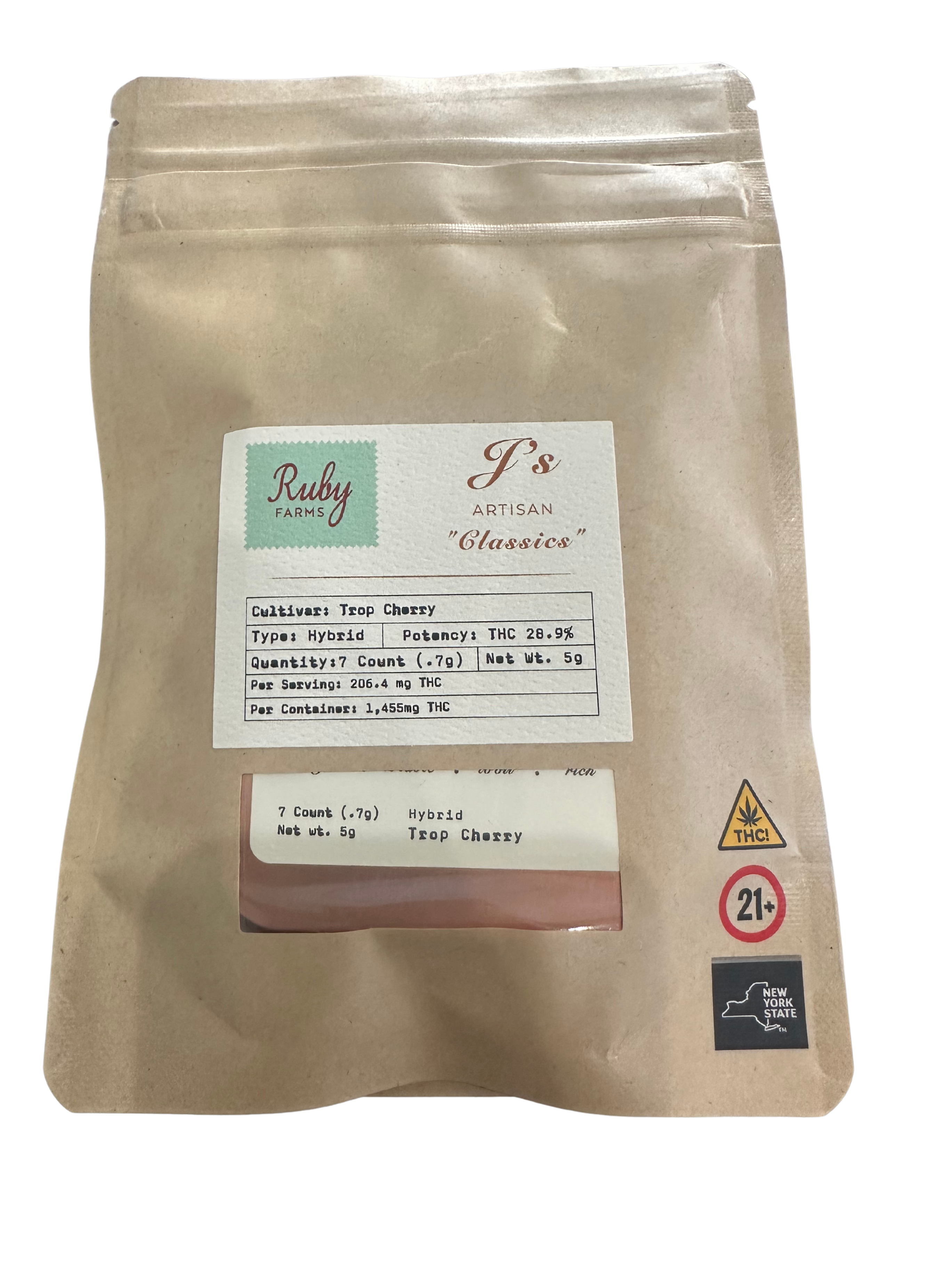 Ruby Farms | Trop Cherry | 5g Pre-rolls 7pk