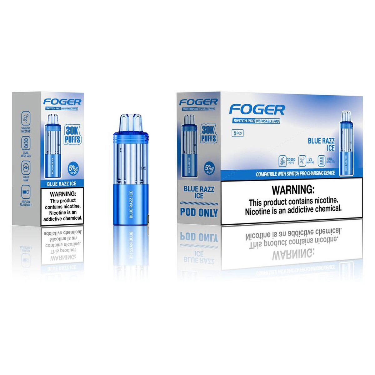 Switch Pro Blue Razz Ice