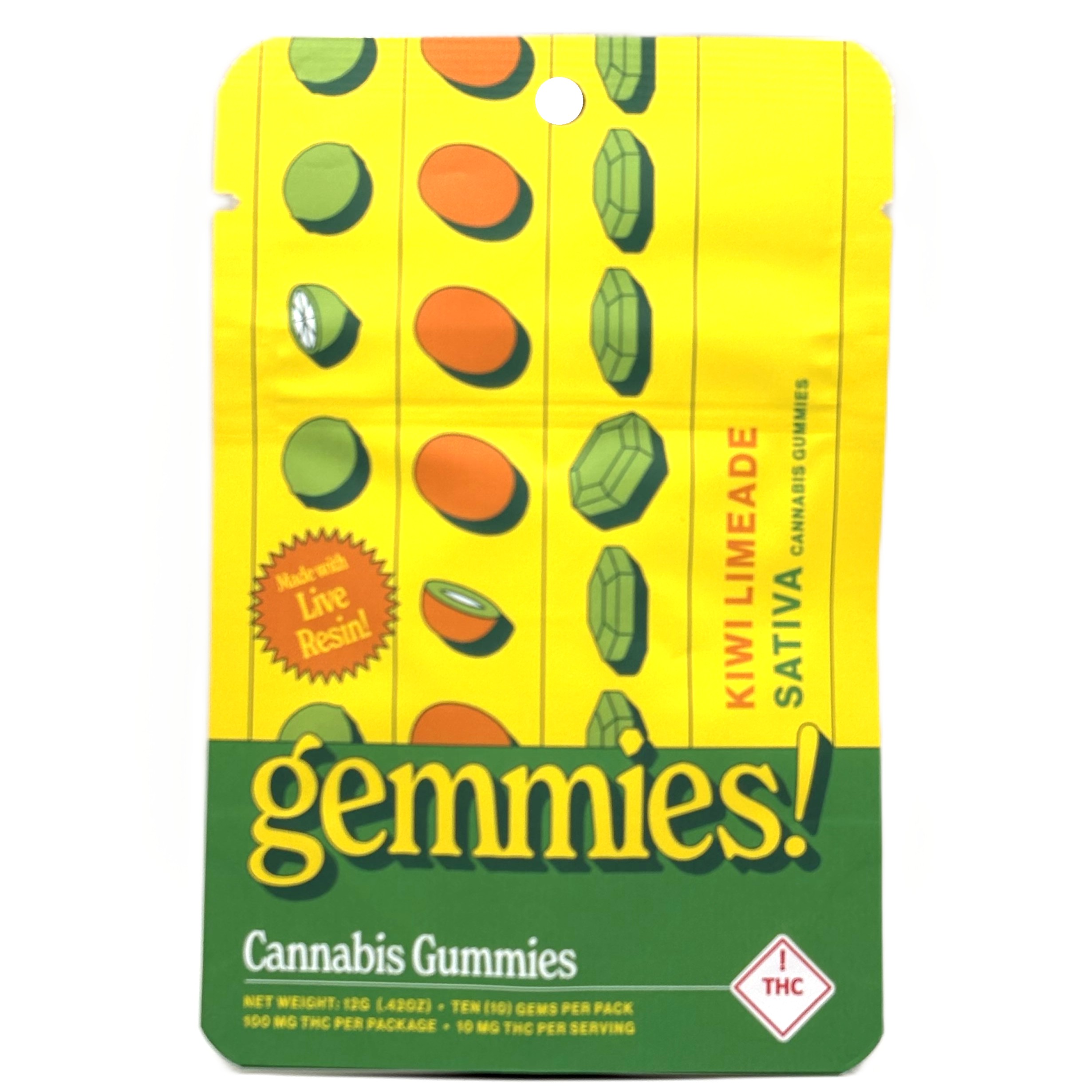 Kiwi Limeade Gummies | 100mg