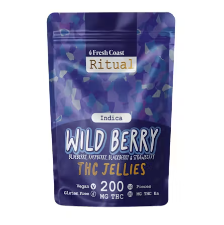 JELLIES | 200MG GUMMIES | WILD BERRY