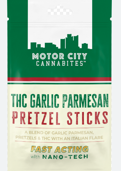 MCC - Garlic Parmesan Pretzel Sticks 200mg Fast Acting