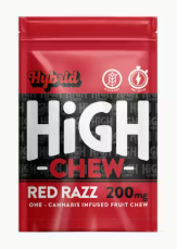 High Chew - Gummies - 200mg - 1pc - Red Razz
