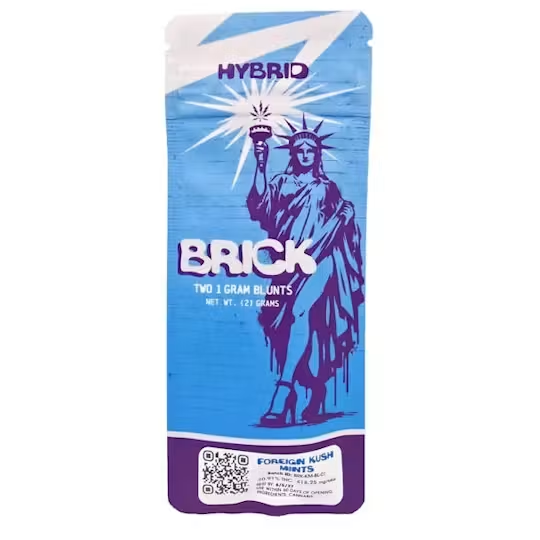 Brick | Foreign Kush Mints Blunts | 2x 1g