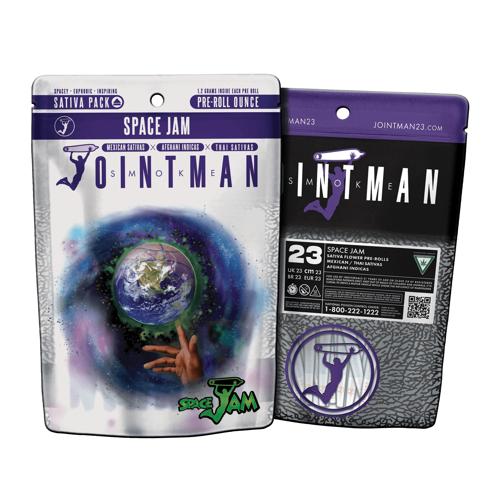 Jointman 23pk Pre-Rolls Space Jam