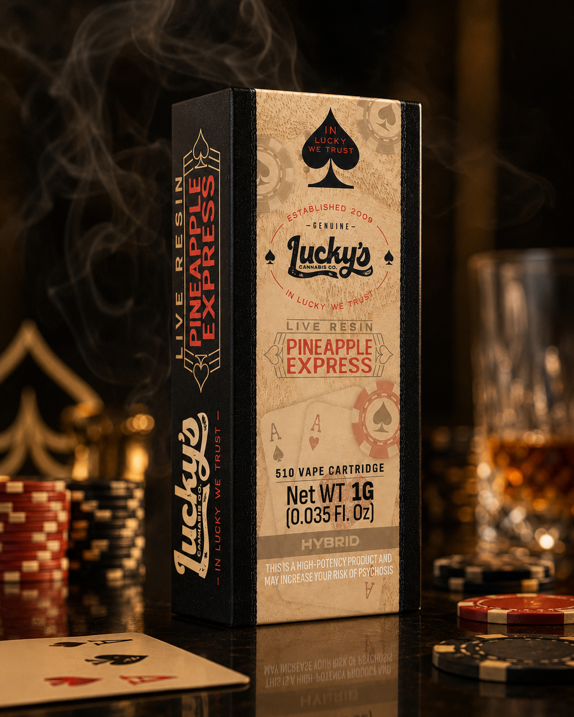 Lucky's | Pineapple Express | Vape Cart | 1g