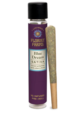 Florist Farms Blue Dream Live Resin Infused Preroll