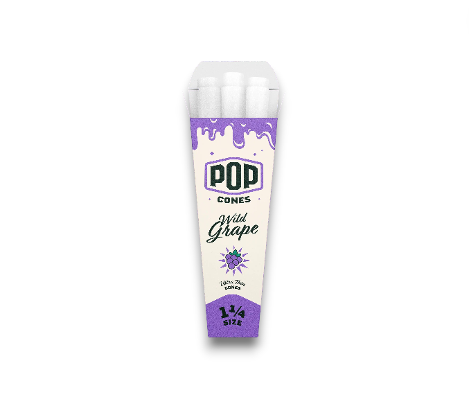 POP Cones Ultra Thin 1-1/4- Wild Grape
