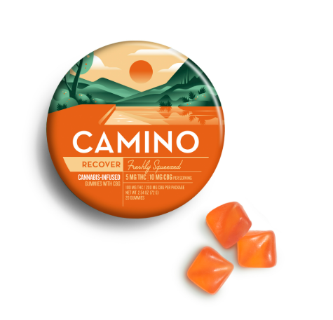 Camino - Freshly Squeezed 1:2 THC/CBG - 200mg Gummies