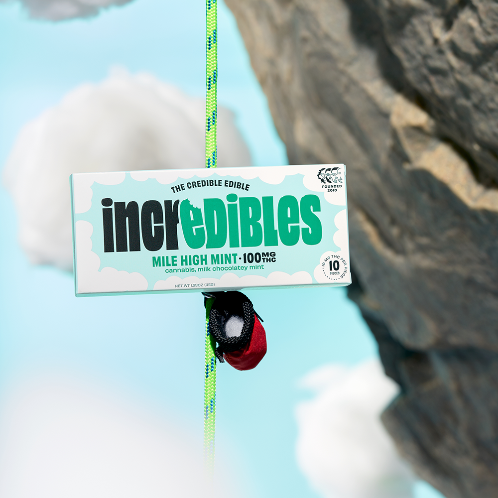 Incredibles | Chocolate Bar | Mile High Mint | 100mg