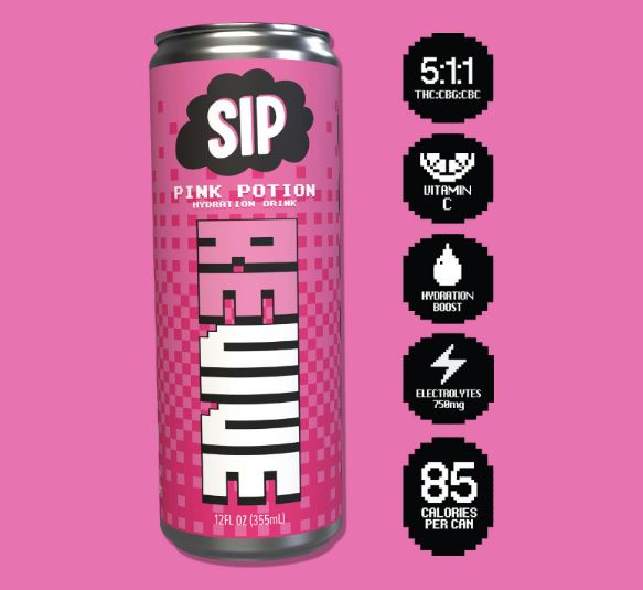 Pink Potion Energy Seltzer | 1 Pack | 5mg