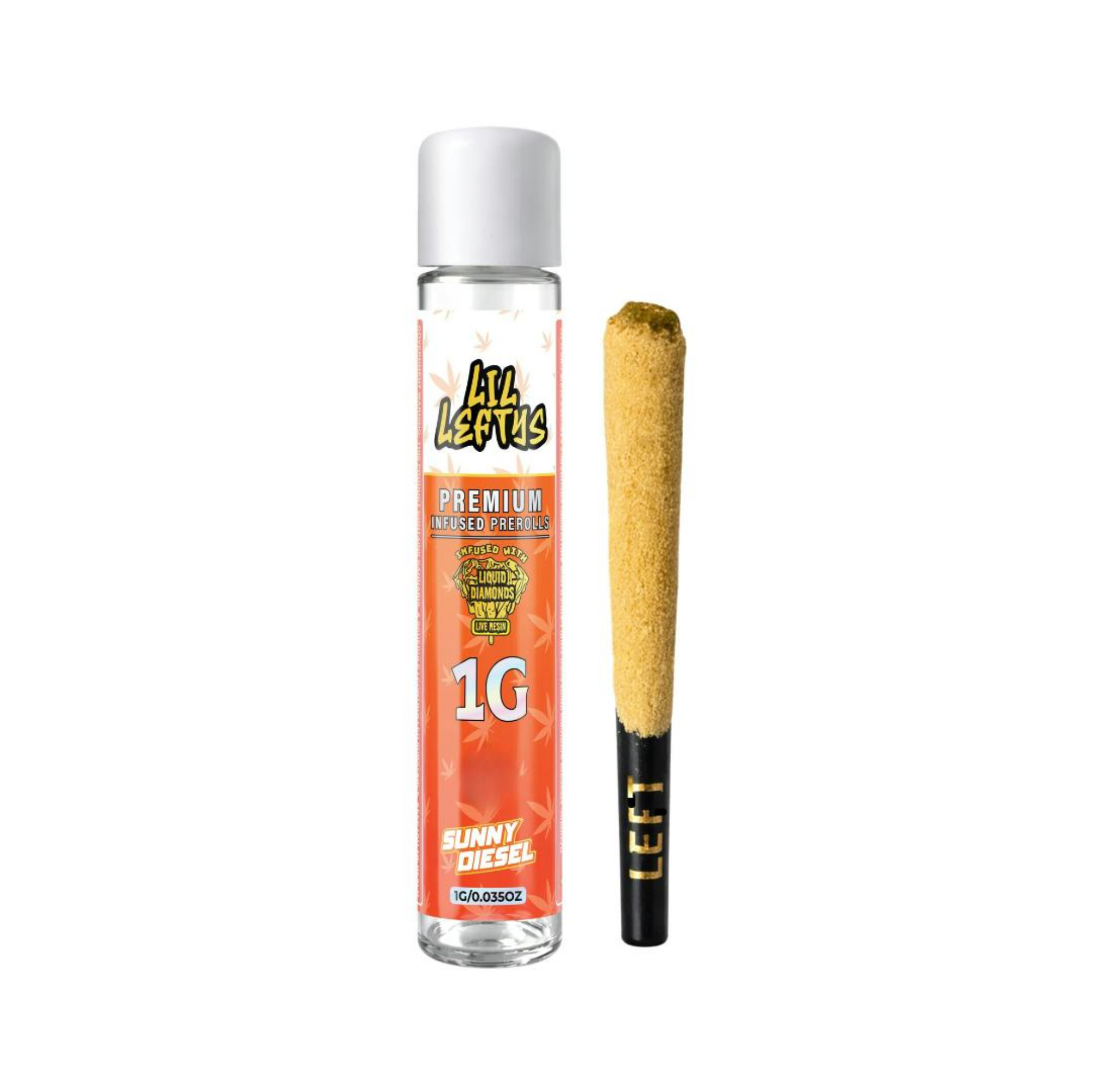 Left Coast Sunny Diesel Infused Preroll