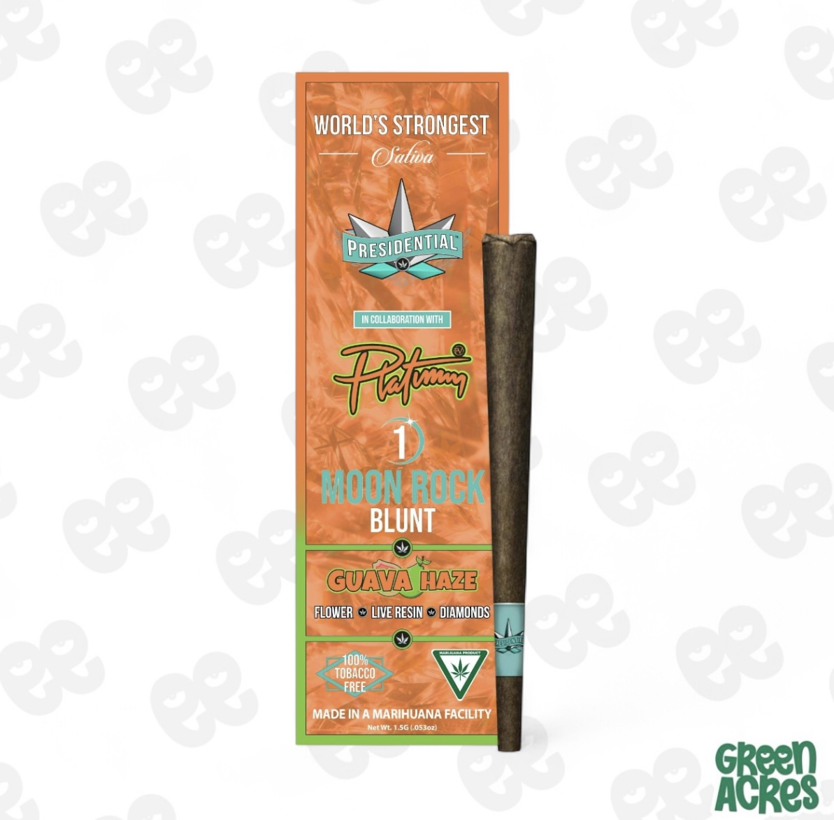 Presidential: Guava Haze 1.5G Moon Rock Infused Blunt