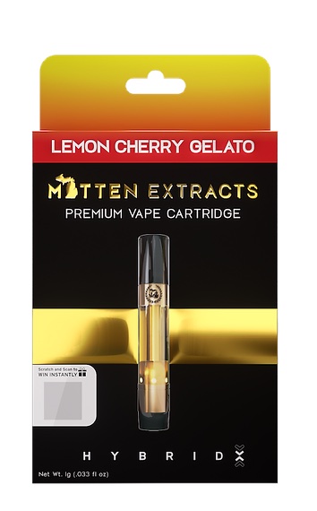 Mitten Extracts - Cartridge - Lemon Cherry Gelato