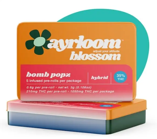 Bomb Popz | Infused Pre-Rolls | 5pk | 3g