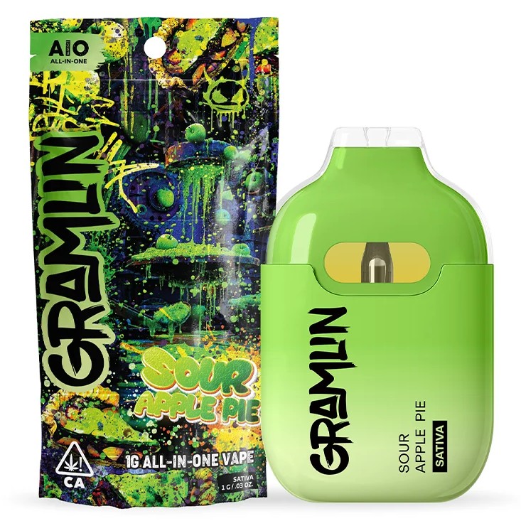 Sour Apple Pie 1g AIO Gramlin