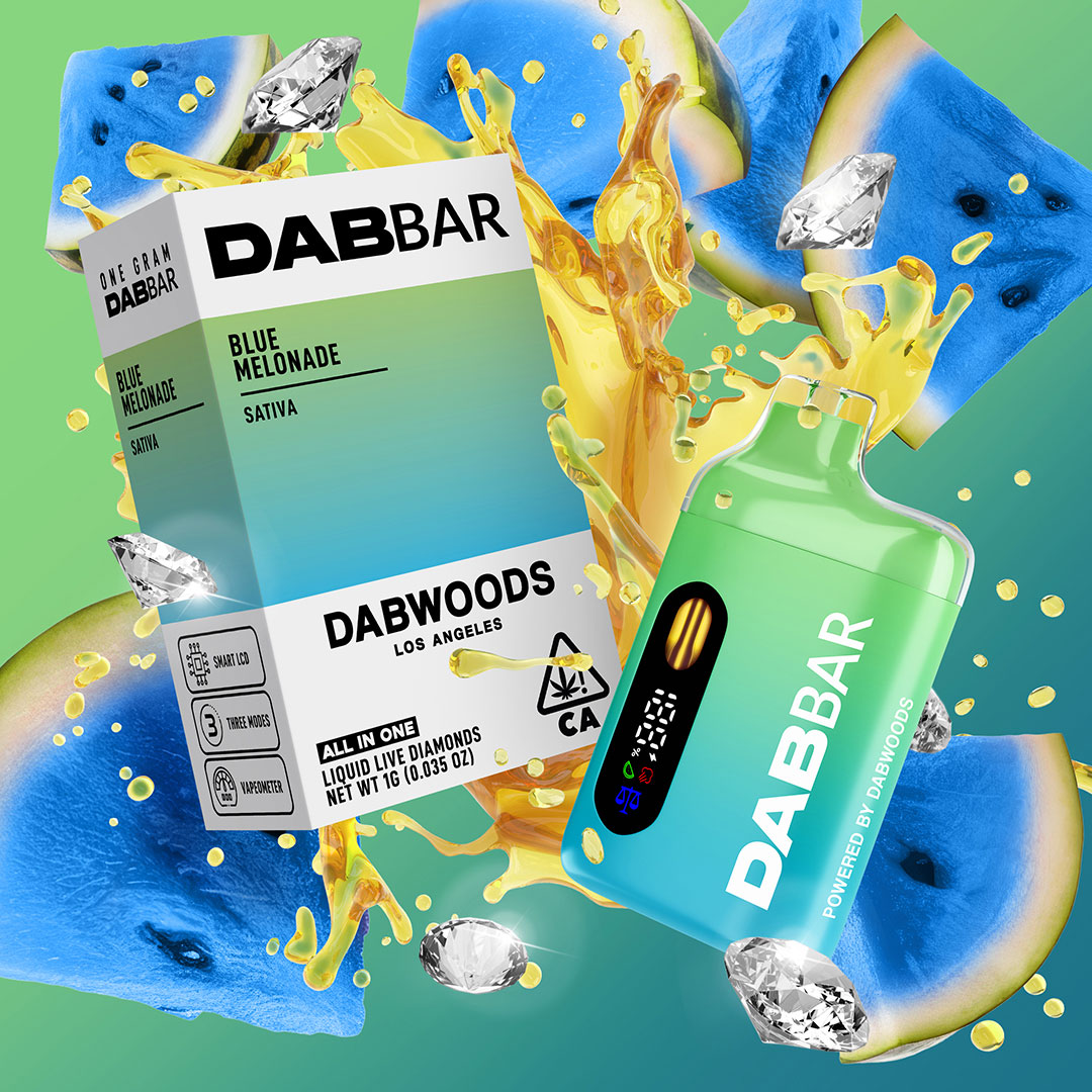 Dabwoods - Blue Melonade (s) - Liquid Live Diamonds All In One - 1g