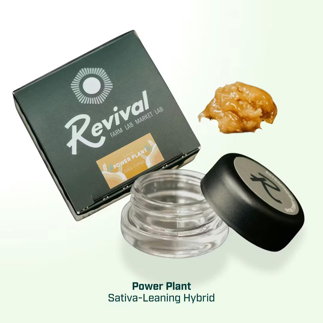 Power Plant -REVIVAL- Solventless Live Hash Rosin