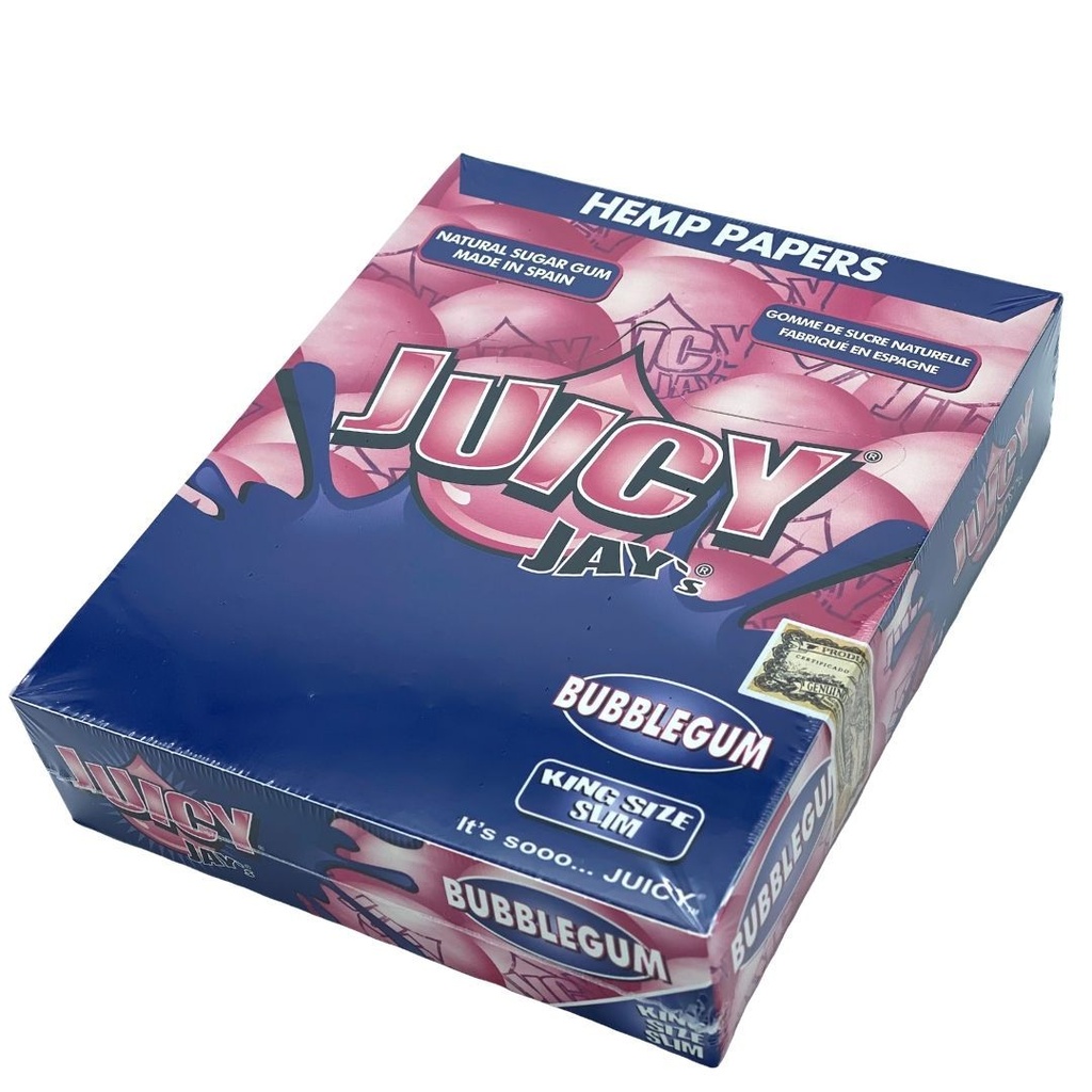 Juicy Jay's Bubblegum King Slim Rolling Papers