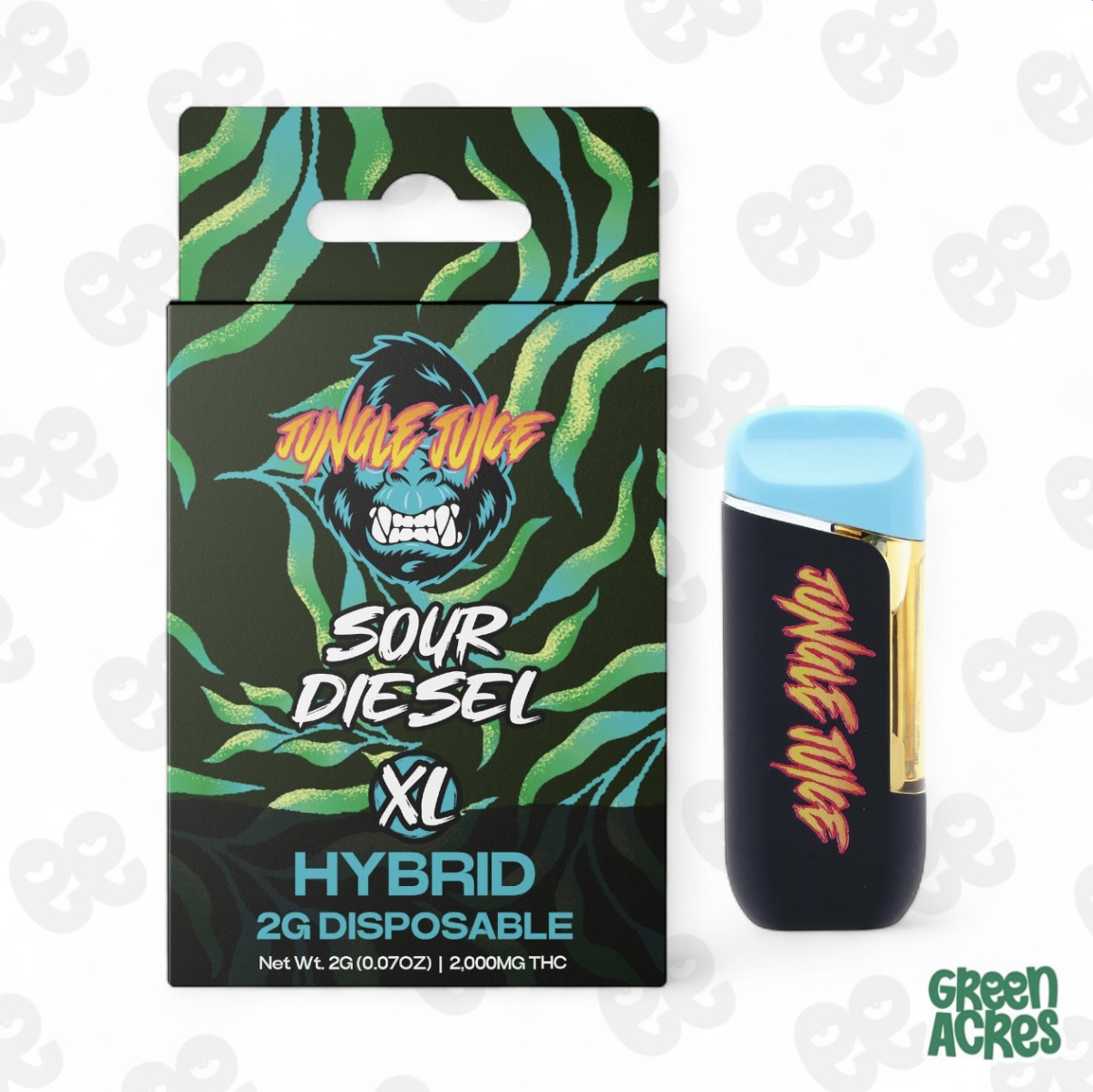 Sour Diesel 2G Vape Disposable