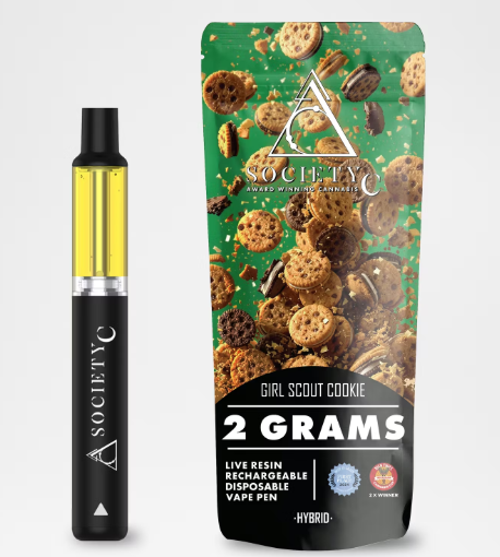 Society C - Girl Scout Cookie - Live Resin Disposable