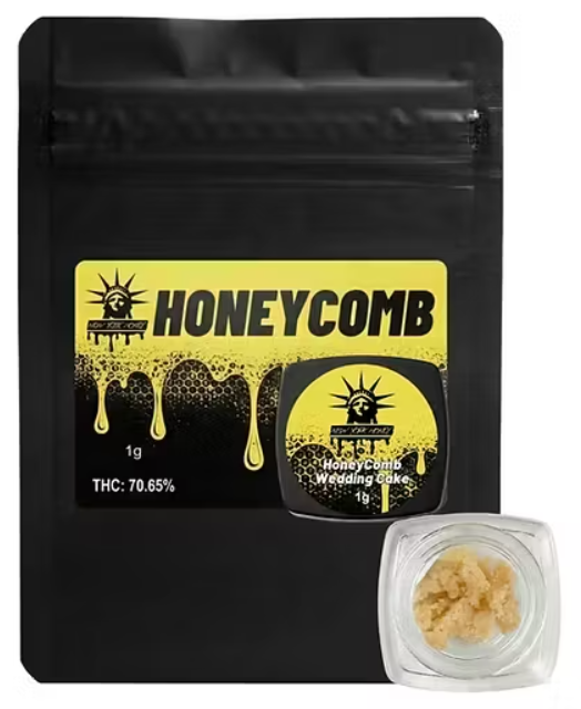 New York Honey - Wedding Cake Honeycomb - 1g