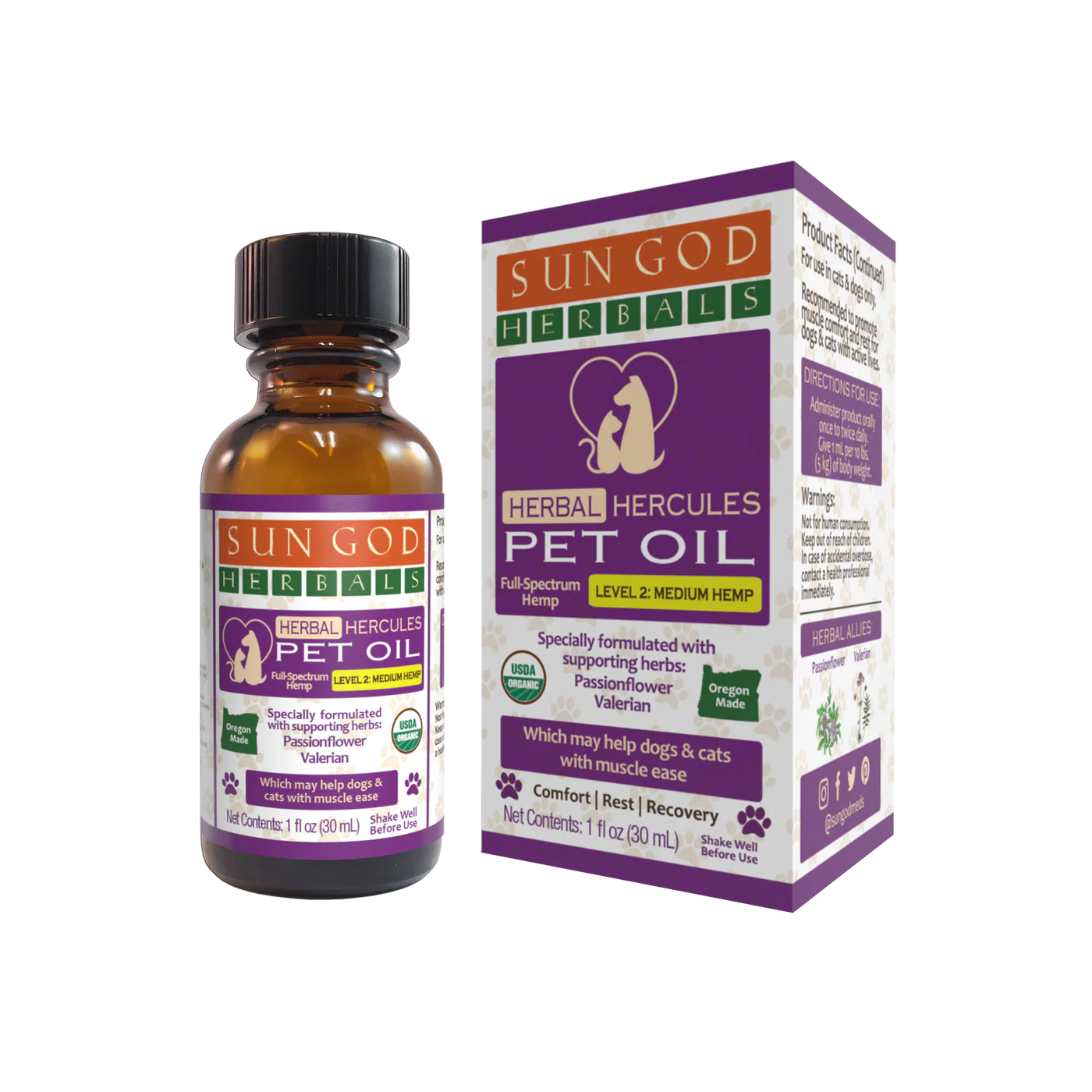 Hercules Pet Oil Level 3: Super Hemp