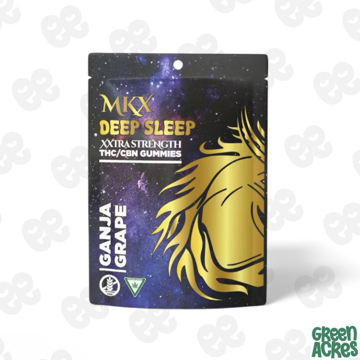 MKX Deep Sleep 200MG Gummies - Ganja Grape