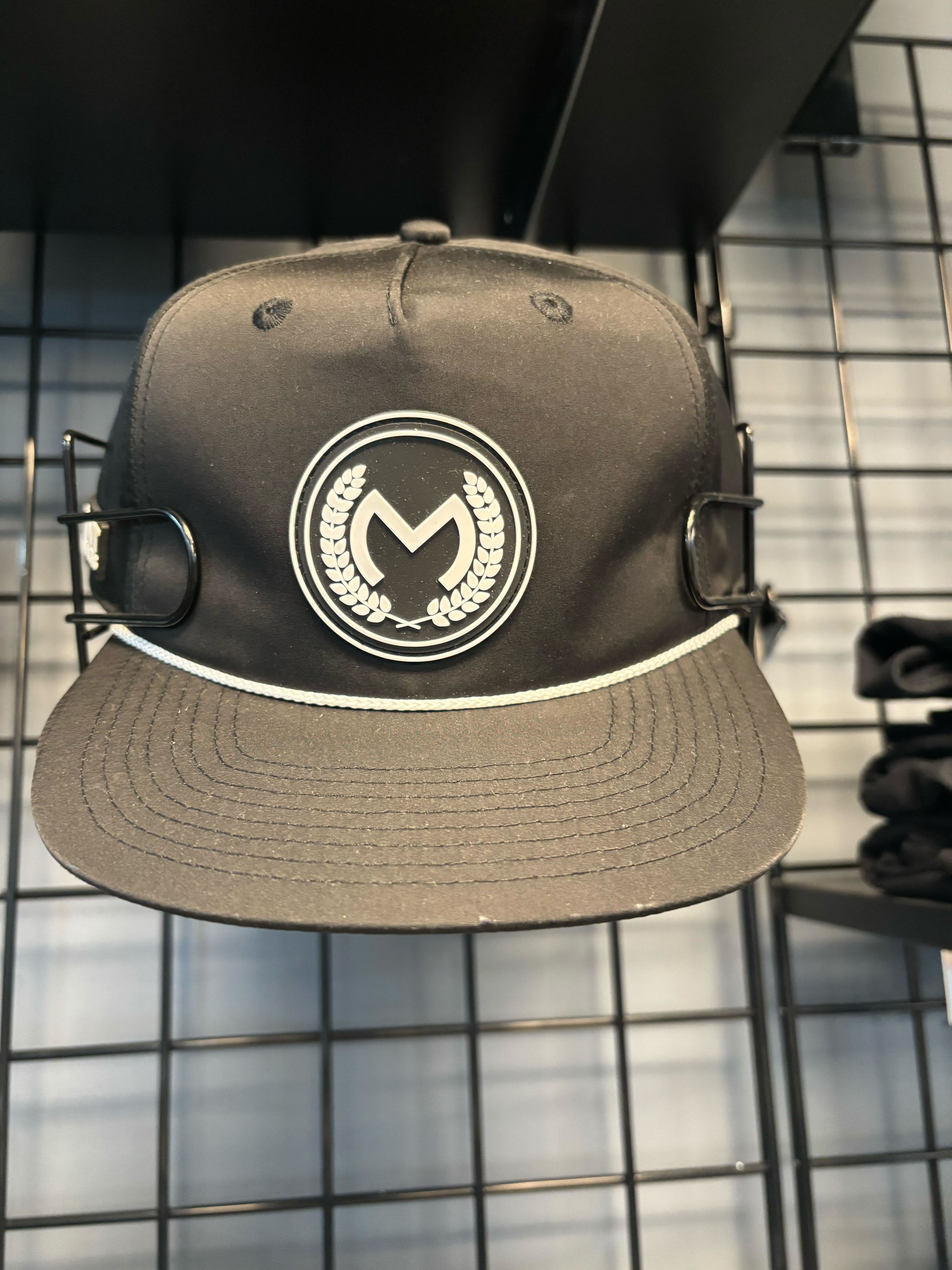 Mint - Flat Bill Hat - Black/White