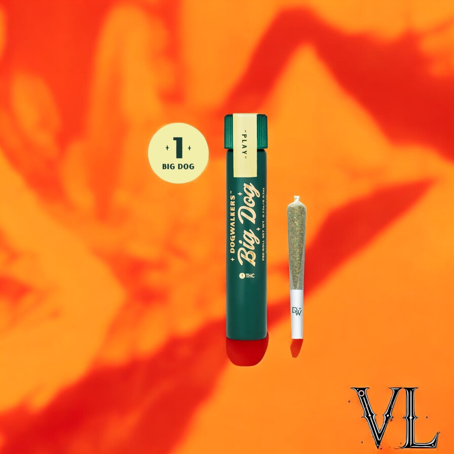 Dogwalkers - Cherry Maui Wowie - 1g - Pre-roll