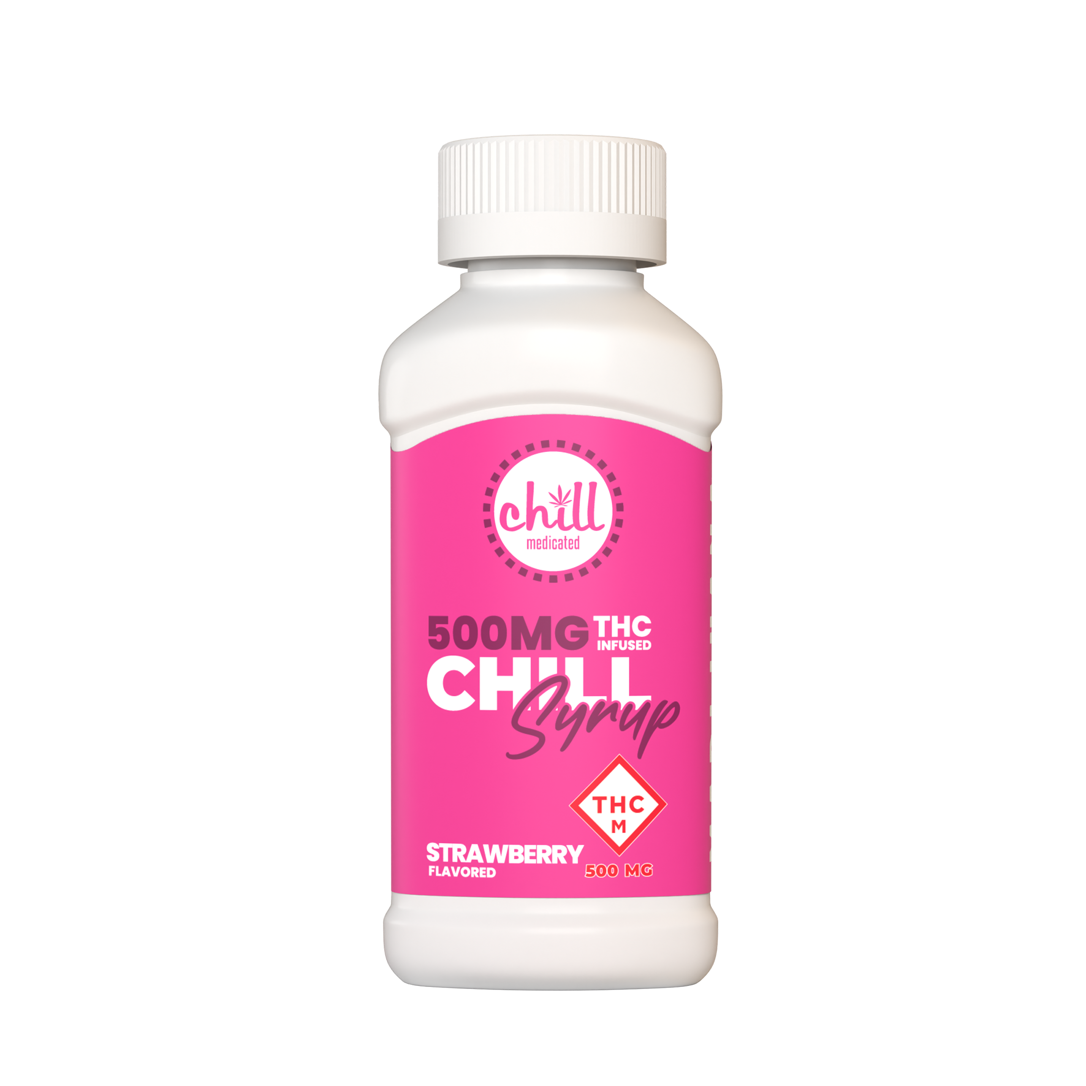 Strawberry THC Infused Syrup | 500mg