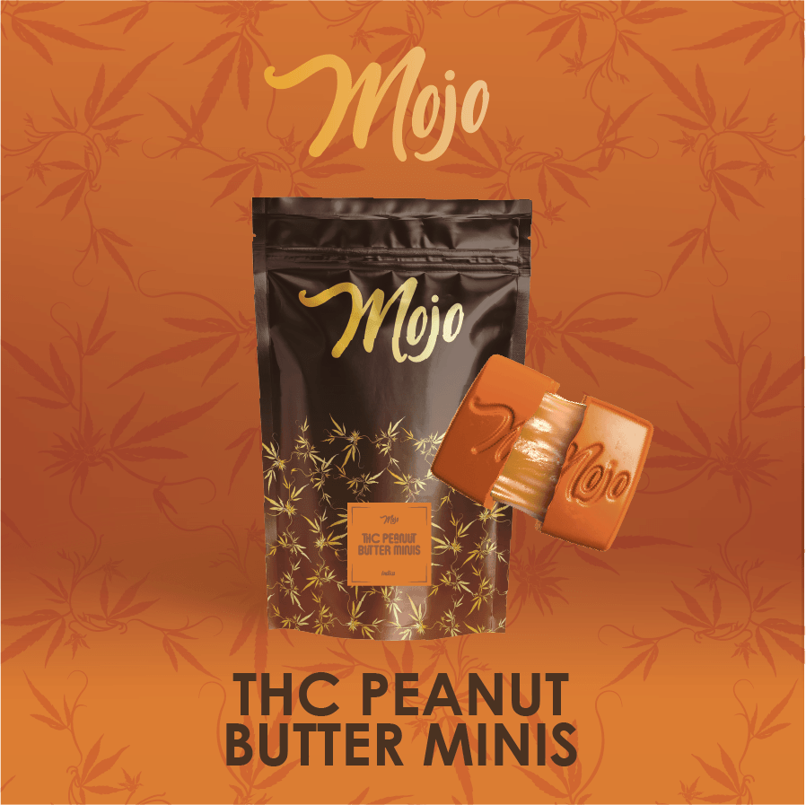 Mojo | 200mg Chocolates | Peanut Butter Minis