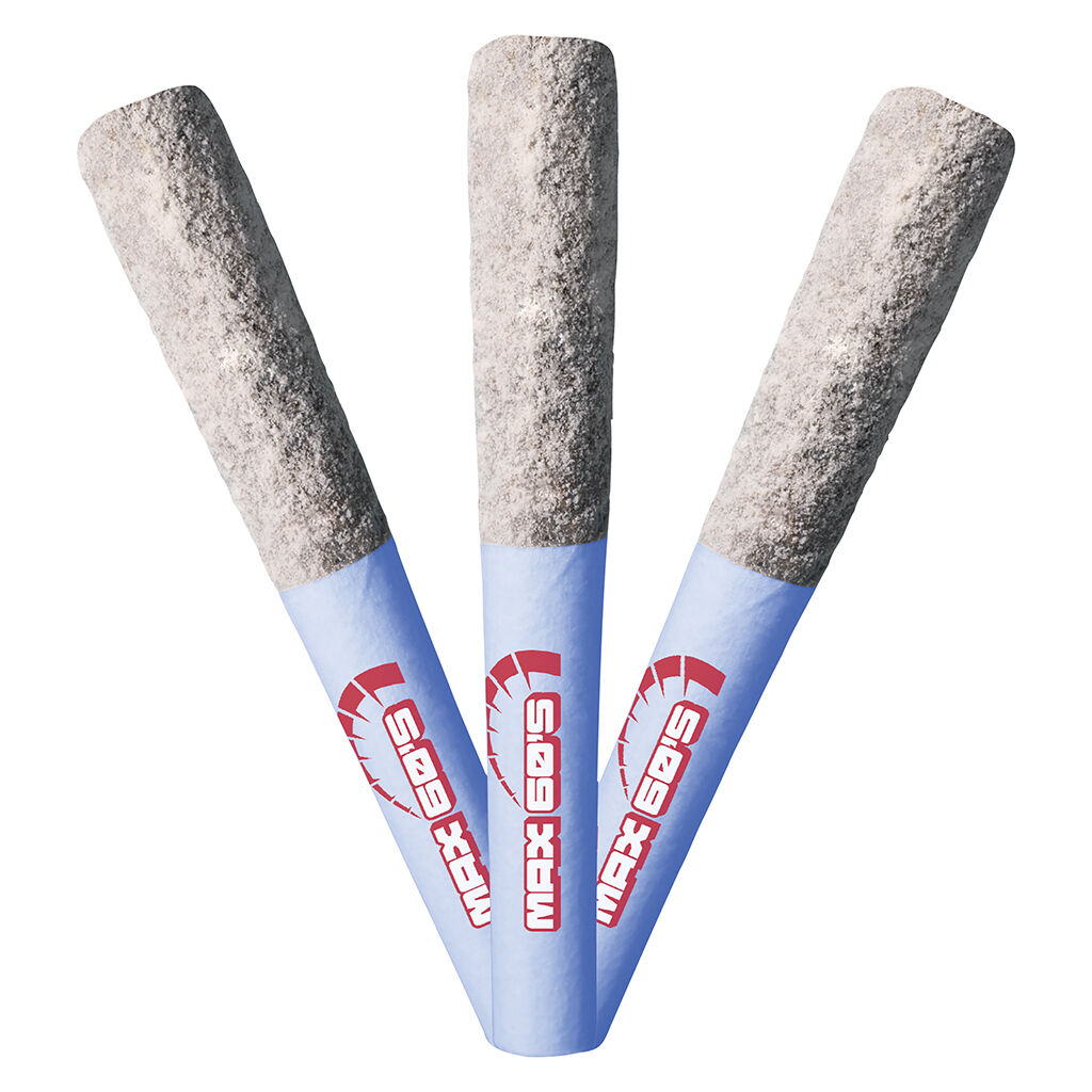 Max 60's Triple Diamond Infused Pre-Roll - Blue Lemonade | 3x0.45g